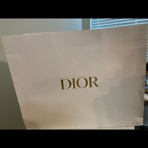Dior shopping bag